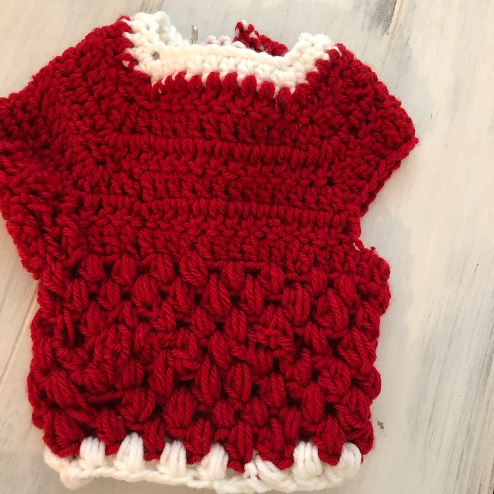 X small crochet dress